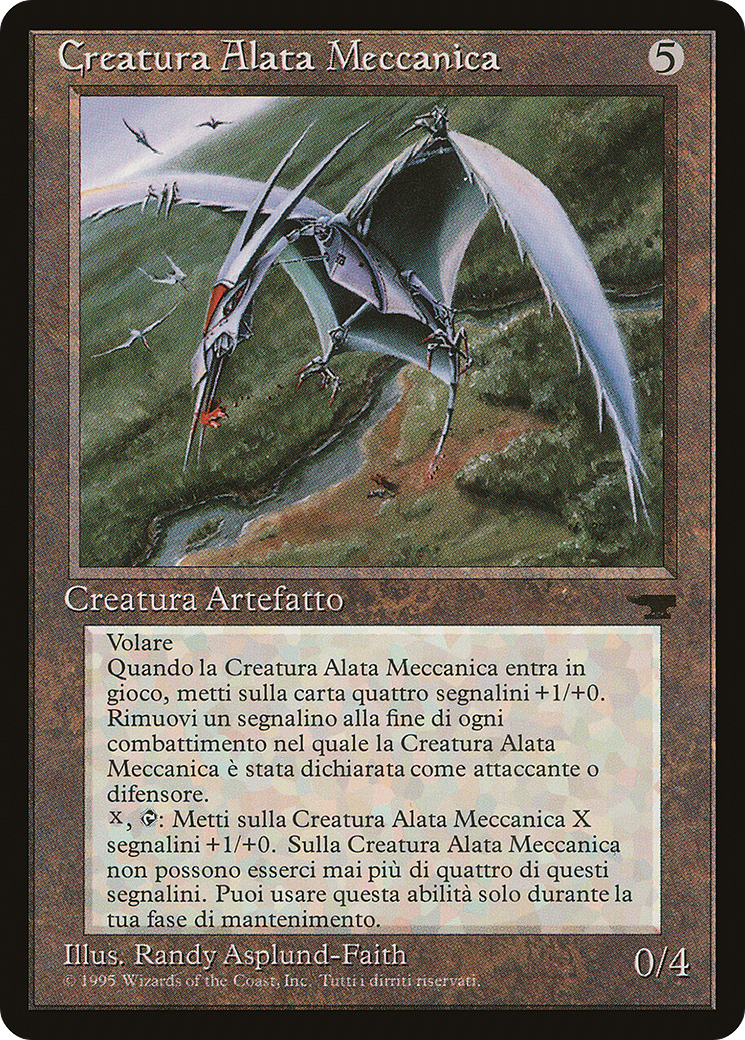Clockwork Avian (Italian) - "Creatura Alata Meccanica" (REN-) - Rinascimento-1