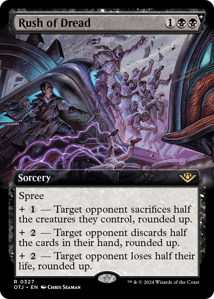 Rush of Dread (Extended Art) [Outlaws of Thunder Junction]-1