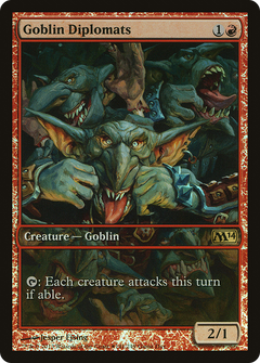 Goblin Diplomats (Game Day) [Magic 2014 Promos]-1