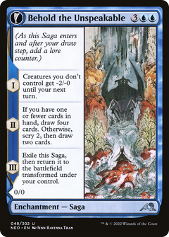 Behold the Unspeakable // Vision of the Unspeakable [Kamigawa: Neon Dynasty]-3