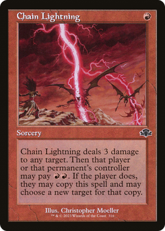 Chain Lightning (Retro) [Dominaria Remastered]-1