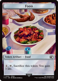 Hero (0005) // Food Double-Sided Token [FINAL FANTASY Tokens]-2