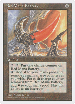 Red Mana Battery [Fourth Edition]-1