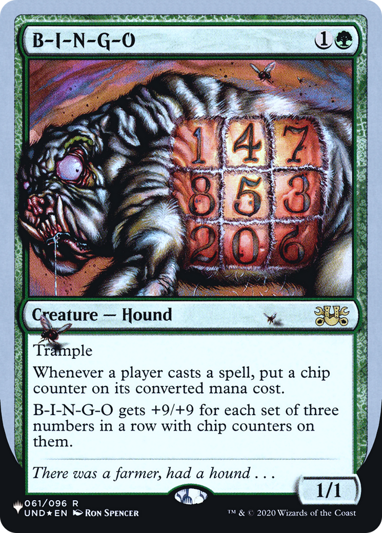 B-I-N-G-O (Unfinity Foil Edition) [The List]-1