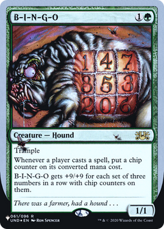 B-I-N-G-O (Unfinity Foil Edition) [The List]-1