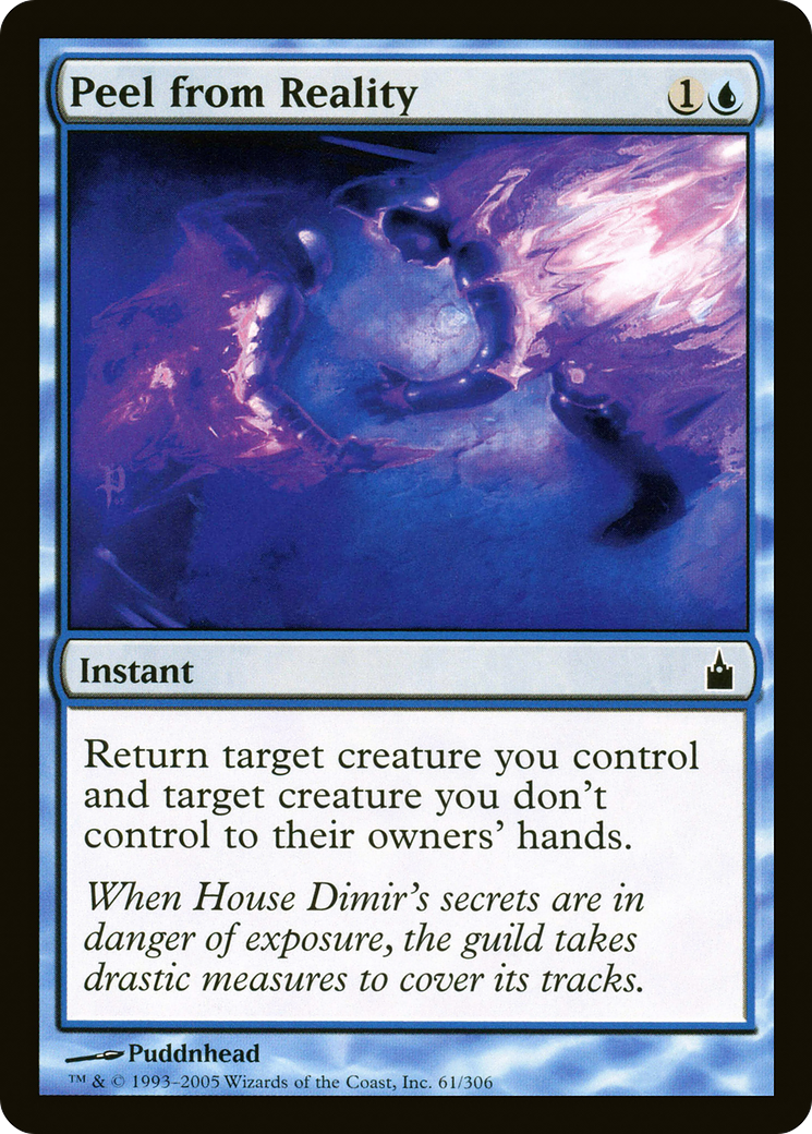 Peel from Reality [Ravnica: City of Guilds]-1