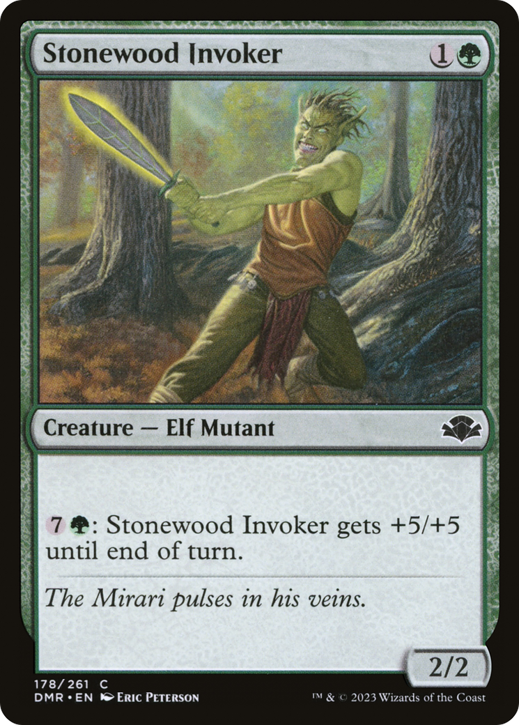 Stonewood Invoker [Dominaria Remastered]-1