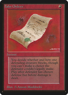 False Orders (LEB-) - Limited Edition Beta-1