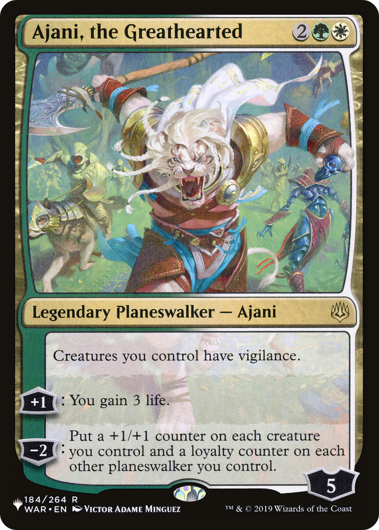 Ajani, the Greathearted [The List]-1