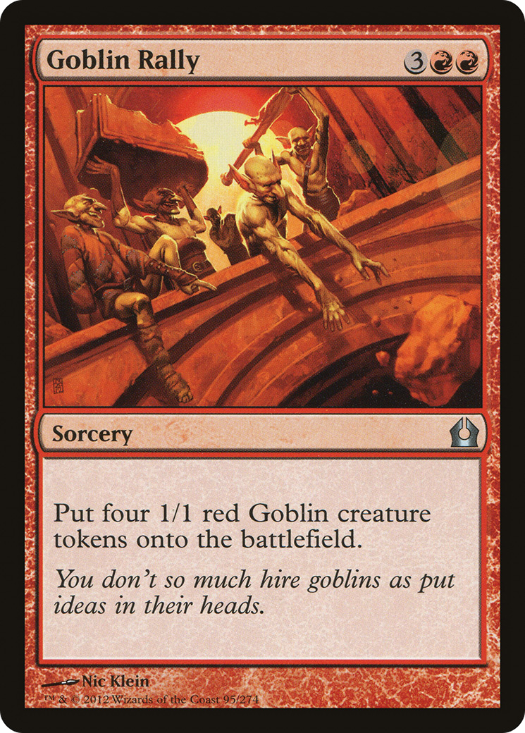 Goblin Rally [Return to Ravnica]-1