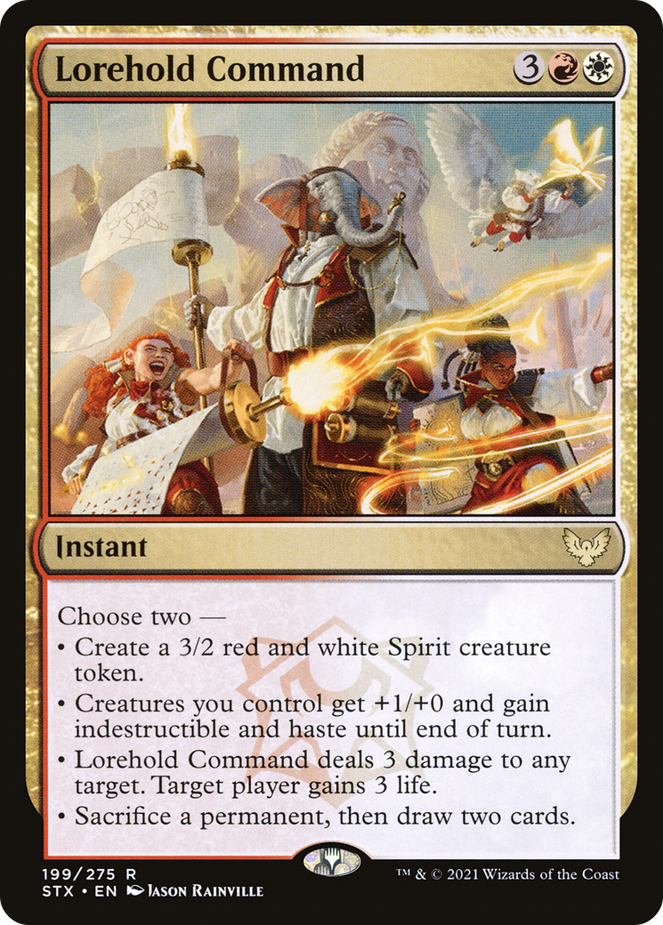 Lorehold Command [Strixhaven: School of Mages]-1