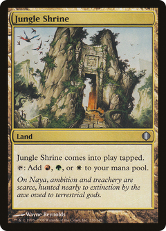 Jungle Shrine [Shards of Alara]-1
