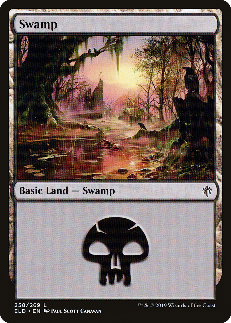 Swamp (258) [Throne of Eldraine]-1