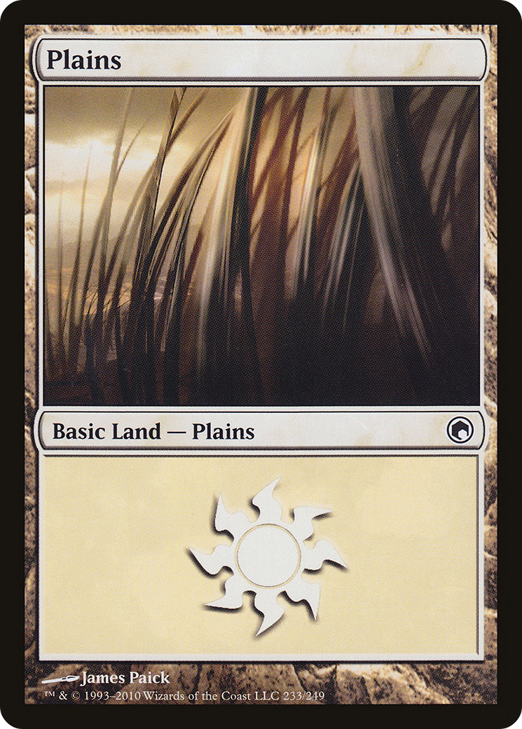 Plains (233) [Scars of Mirrodin]-1