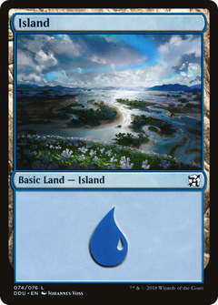 Island (74) [Duel Decks: Elves vs. Inventors]-1