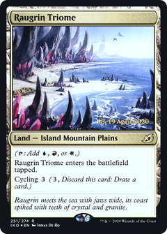 Raugrin Triome [Ikoria: Lair of Behemoths Prerelease Promos]-1
