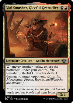 Vial Smasher, Gleeful Grenadier [Outlaws of Thunder Junction]-1