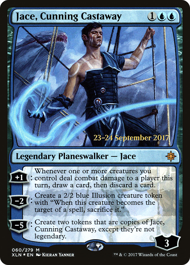 Jace, Cunning Castaway [Ixalan Prerelease Promos]-1