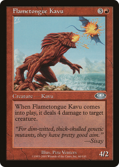 Flametongue Kavu [Planeshift]-1