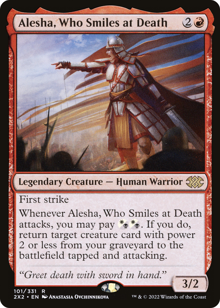Alesha, Who Smiles at Death [Double Masters 2022]-1