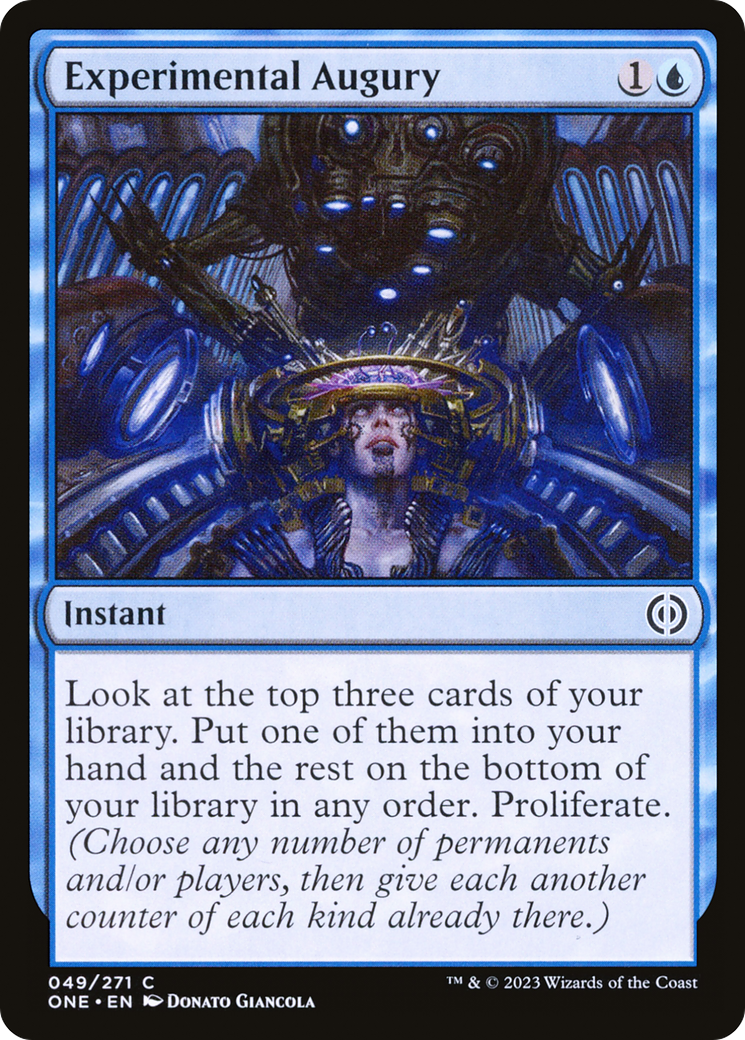 Experimental Augury [Phyrexia: All Will Be One]-1
