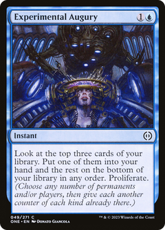 Experimental Augury [Phyrexia: All Will Be One]-1