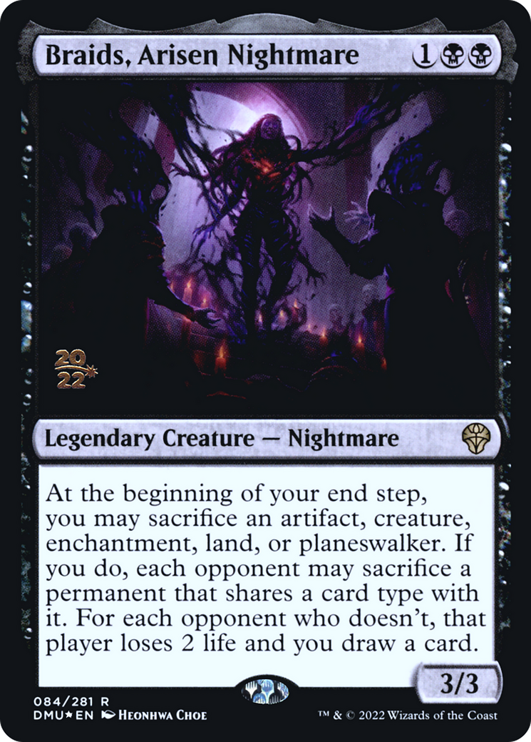 Braids, Arisen Nightmare [Dominaria United Prerelease Promos]-1