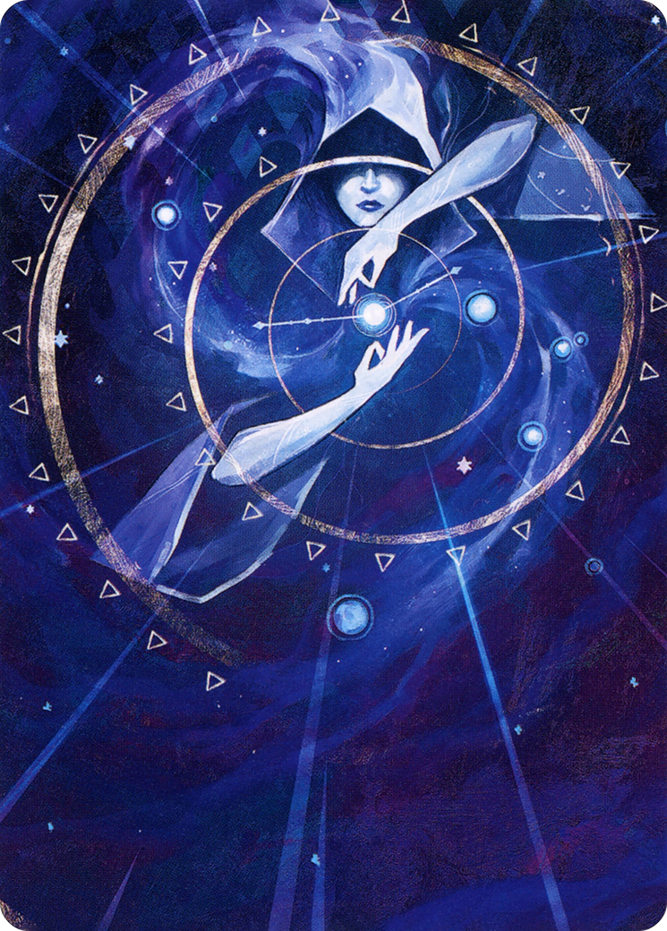 Time Warp // Time Warp (ASTX-069) - Strixhaven Art Series (Borderless) Foil-1
