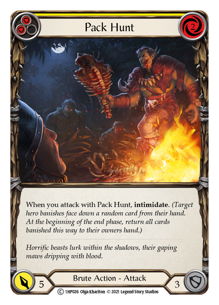 Pack Hunt (Yellow) [1HP026] (History Pack 1)