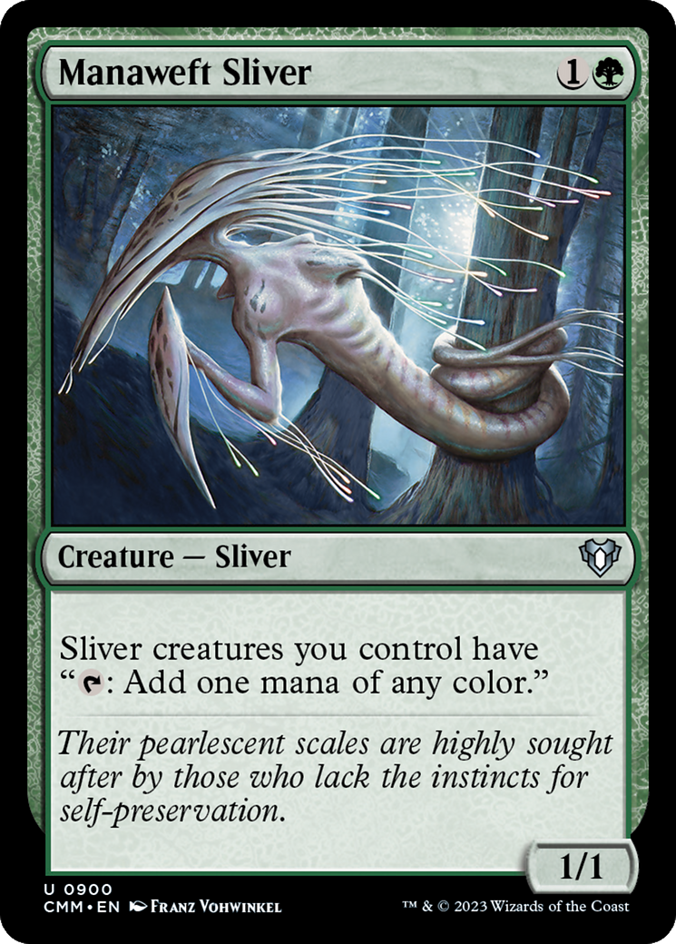 Manaweft Sliver [Commander Masters]-1