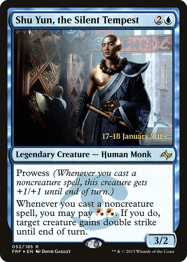 Shu Yun, the Silent Tempest [Fate Reforged Prerelease Promos]-1