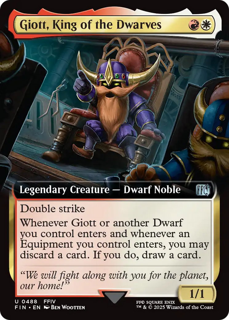 Giott, King of the Dwarves (Extended Art) [FINAL FANTASY]-1
