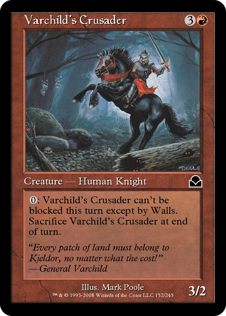 Varchild's Crusader (ME2-152) - Masters Edition II Foil-1