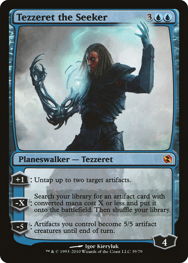 Tezzeret the Seeker [Duel Decks: Elspeth vs. Tezzeret]-1