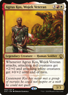 Agrus Kos, Wojek Veteran [Guilds of Ravnica Guild Kit]-1