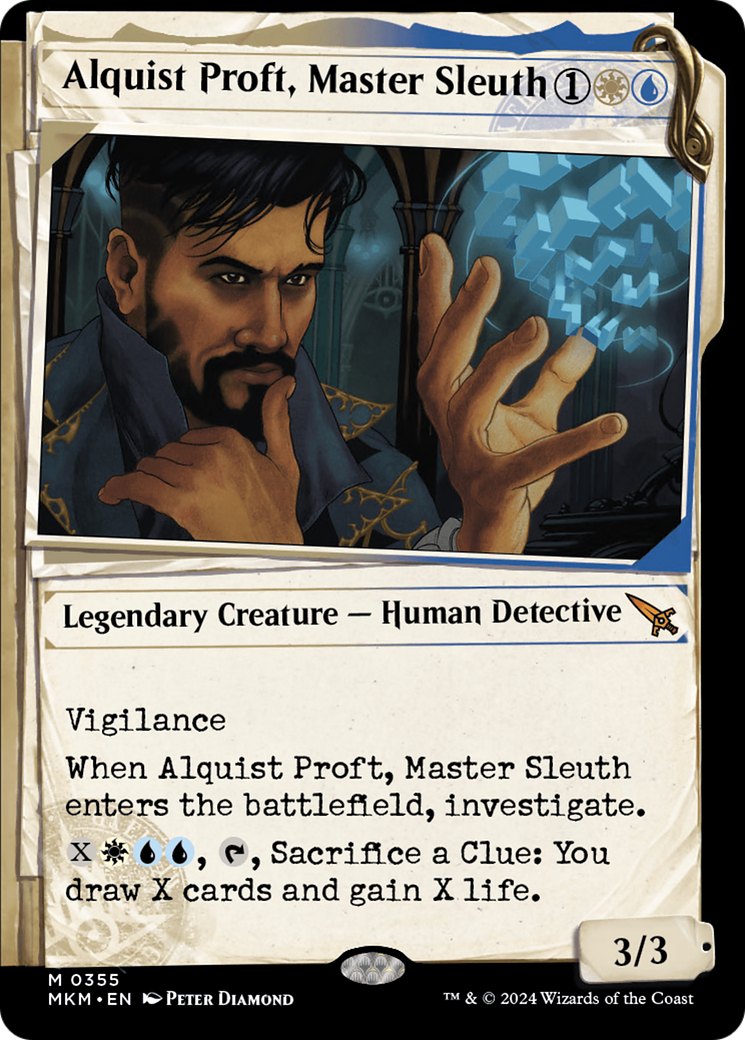 Alquist Proft, Master Sleuth (Showcase) [Murders at Karlov Manor]-1