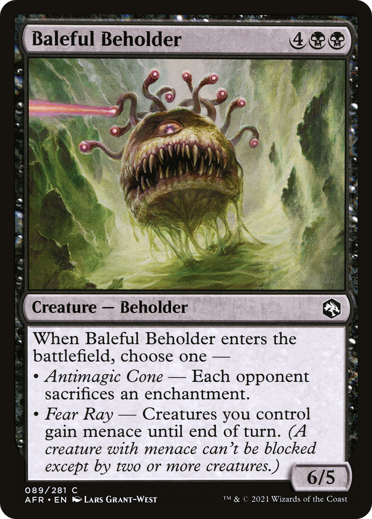 Baleful Beholder [Dungeons & Dragons: Adventures in the Forgotten Realms]-1