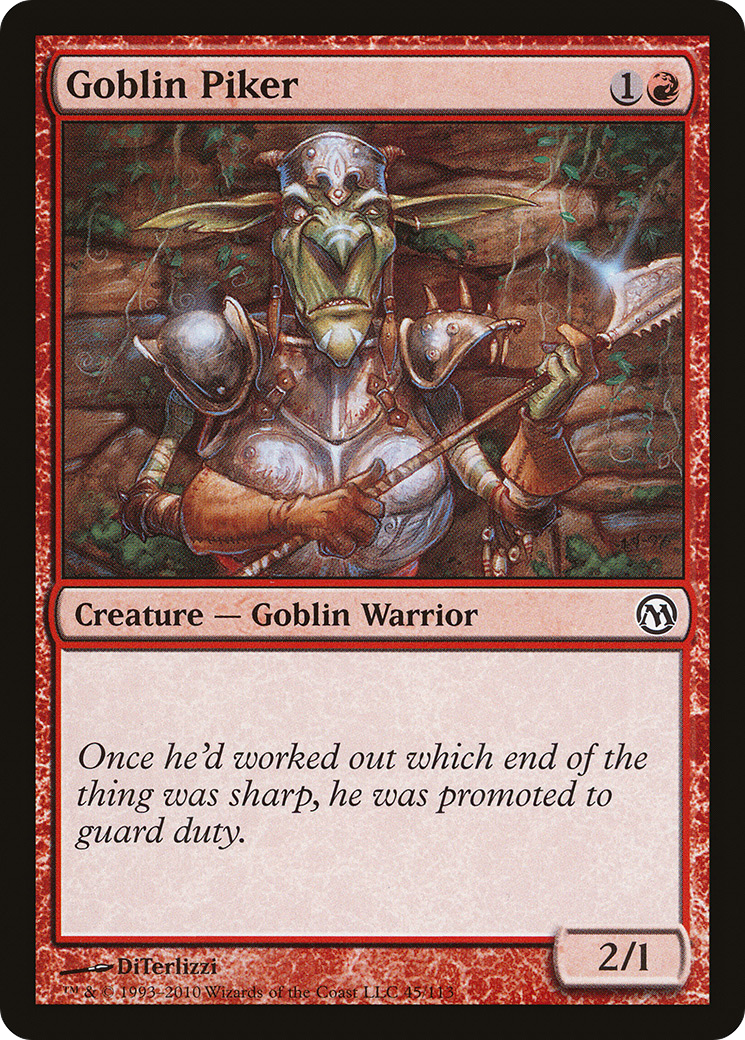 Goblin Piker [Duels of the Planeswalkers]-1