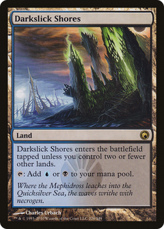 Darkslick Shores [Scars of Mirrodin]-1