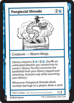 Panglacial Shinobi [Mystery Booster 2 Playtest Cards]-1