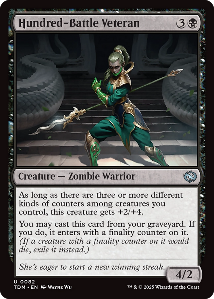 Hundred-Battle Veteran [Tarkir: Dragonstorm]-1