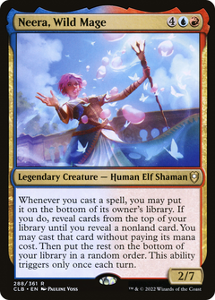 Neera, Wild Mage [Commander Legends: Battle for Baldur's Gate]-1