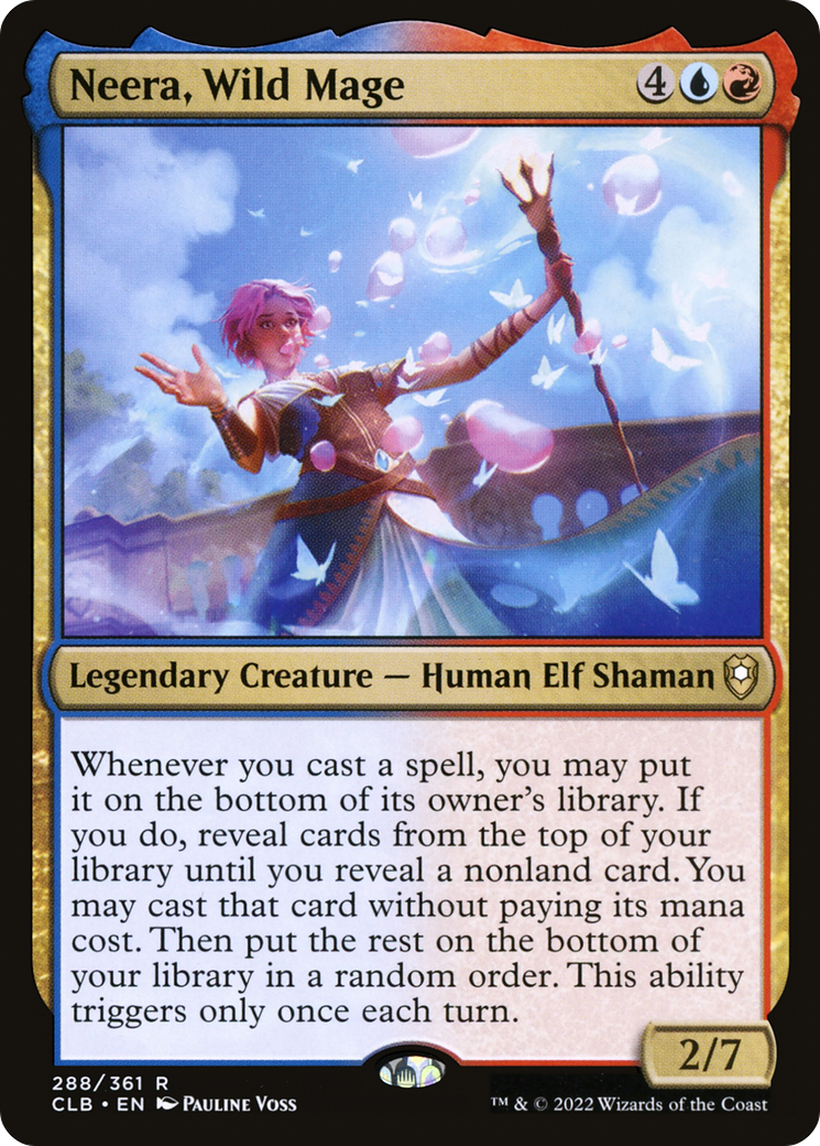 Neera, Wild Mage [Commander Legends: Battle for Baldur's Gate]-1