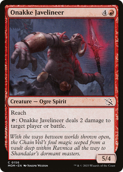 Onakke Javelineer [March of the Machine]-1