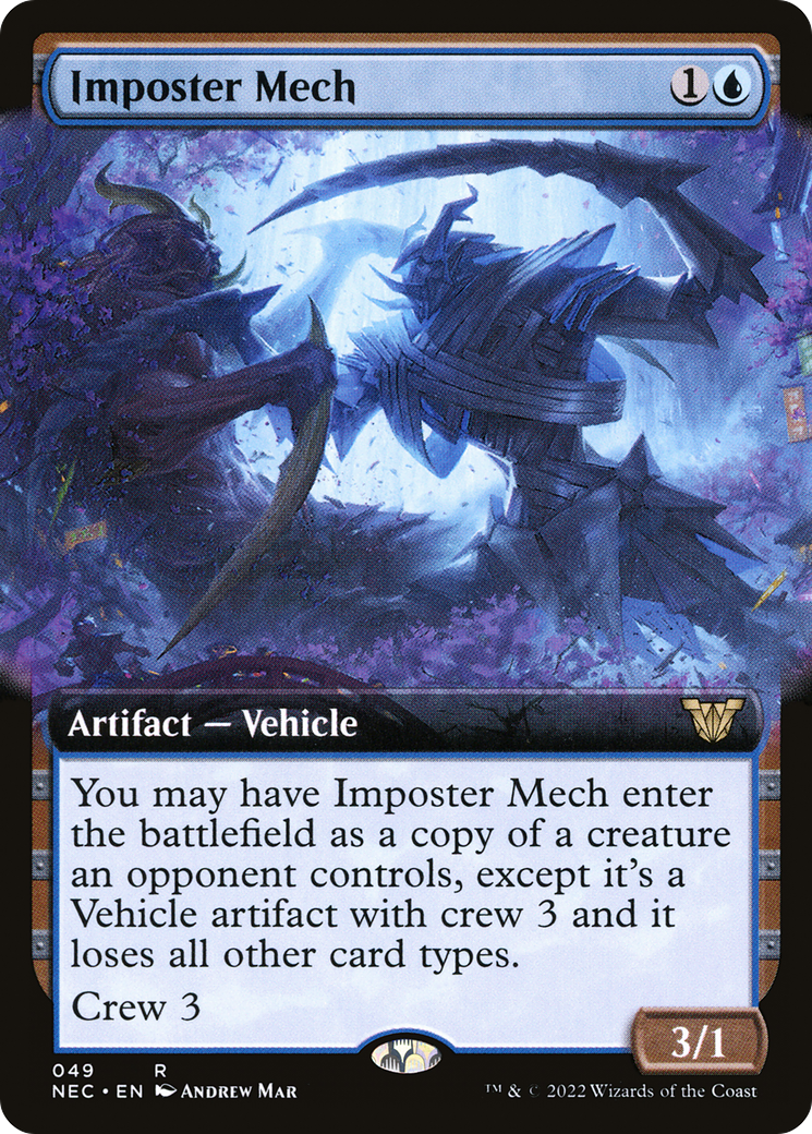 Imposter Mech (Extended Art) [Kamigawa: Neon Dynasty Commander]-1