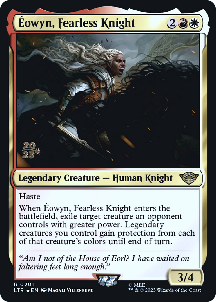 Eowyn, Fearless Knight [The Lord of the Rings: Tales of Middle-Earth Prerelease Promos]-1