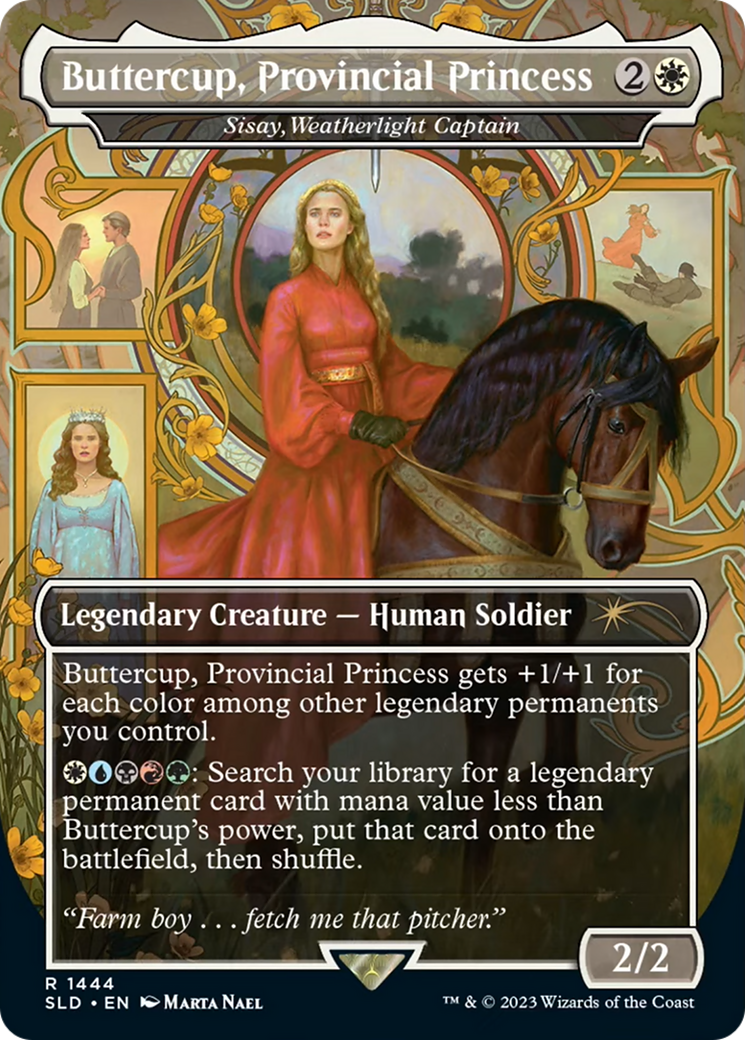 Buttercup, Provincial Princess - Sisay, Weatherlight Captain [Secret Lair Drop Series]-1