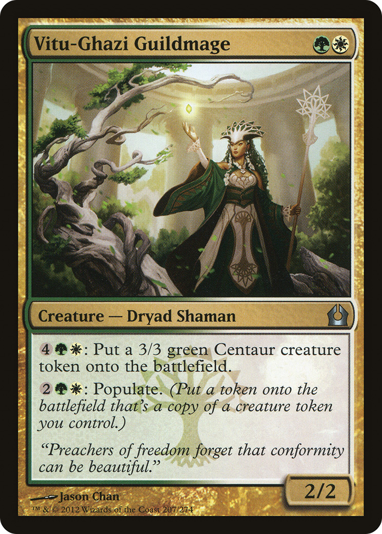 Vitu-Ghazi Guildmage (RTR-207) - Return to Ravnica Foil-1