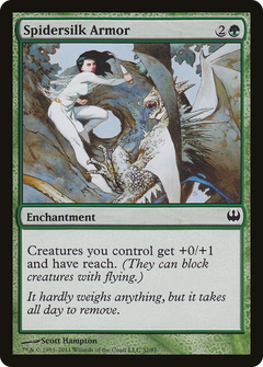 Spidersilk Armor [Duel Decks: Knights vs. Dragons]-1
