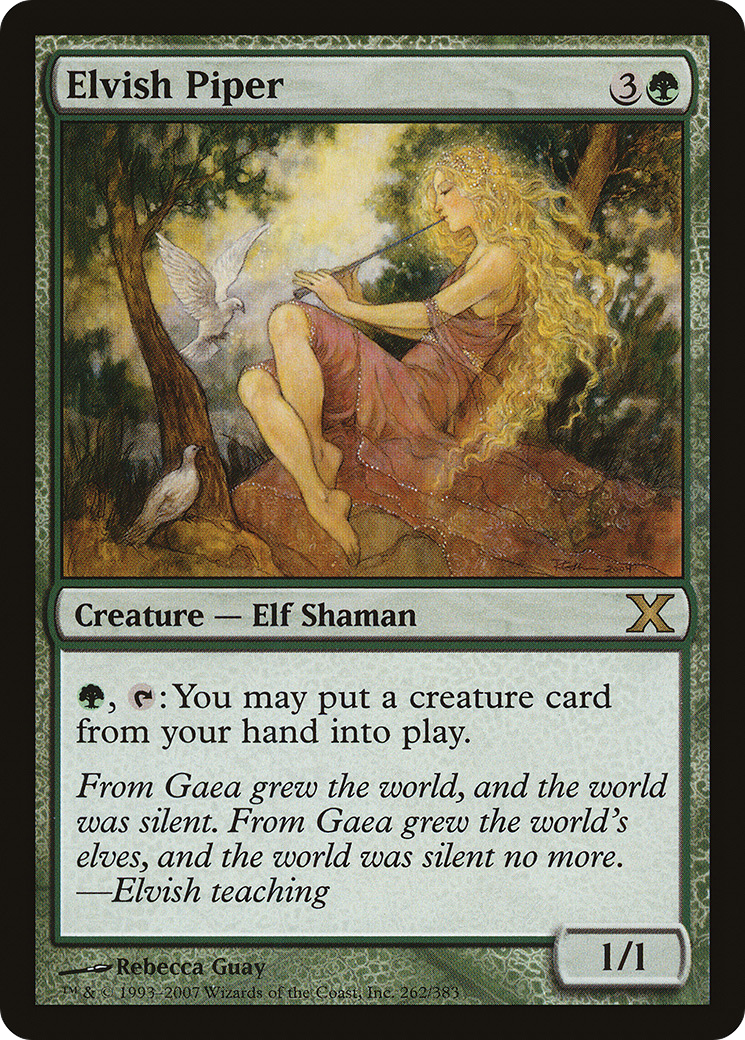 Elvish Piper [Tenth Edition]-1